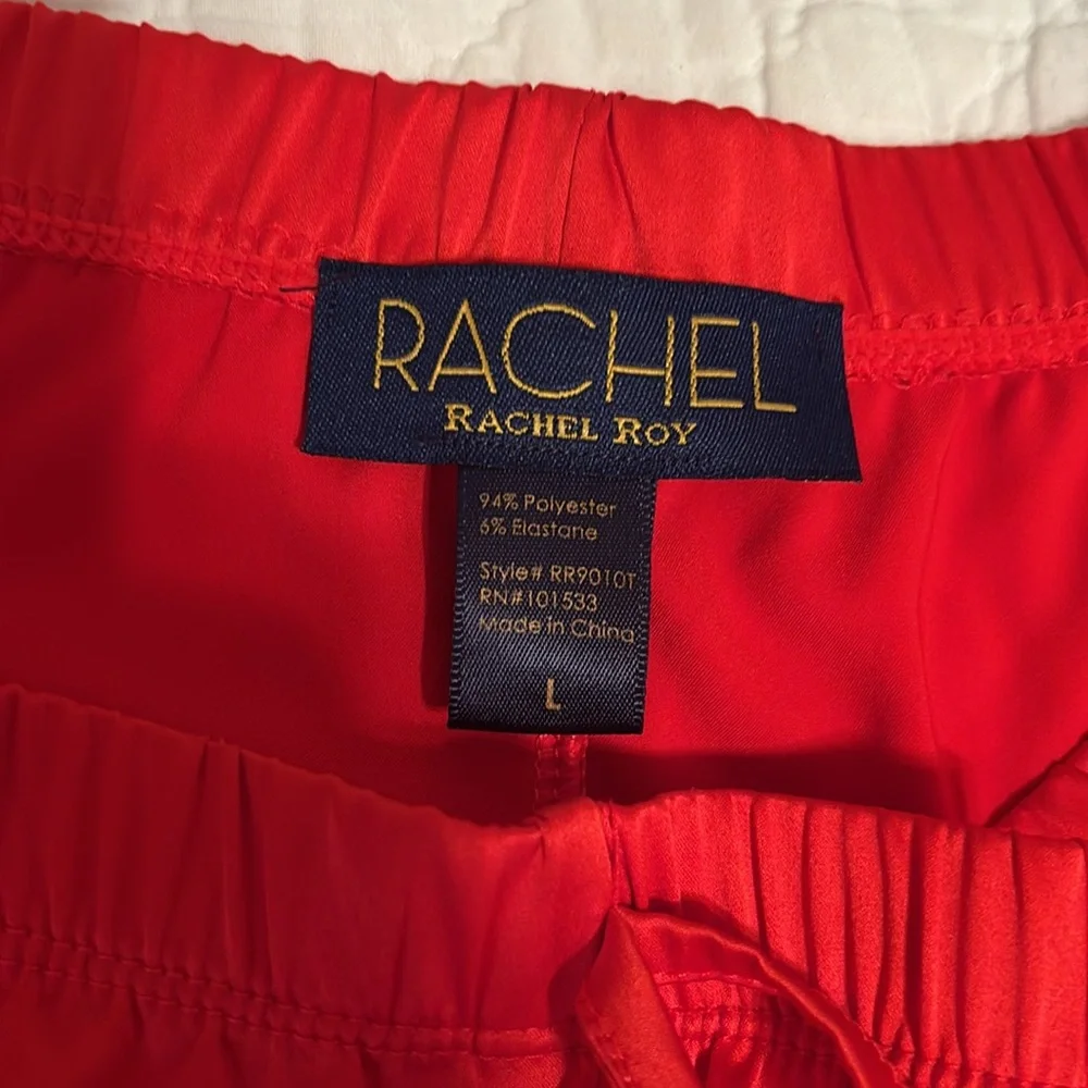 RACHEL Rachel Roy Vibrant Red Pajama Set‎